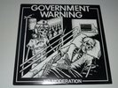 Government Warning No Moderation With Insert 2006 Hardcore Punk Quick Shipping