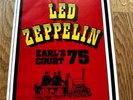 LED ZEPPELIN LIVE  EARLS COURT 1975 PROGRAMME ORIGINAL RARE
