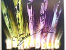 THE DAMNED - DARKADELIC NEW HAND SIGNED BLACK VINYL LP AUTOGRAPHED