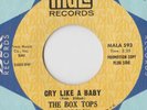 BLUE EYED SOUL 45 HIT by THE BOX TOPS RARE PROMO NM