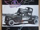 Aerosmith Pump Signed 1st UK Press Vinyl LP Geffen Records 924254-1 WX304 1989