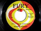 Wilbert Harrison  Fury 1063 Let's Stick Together b/w My Heart is Yours  Pop R&B