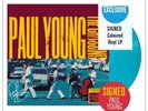 Paul Young the crossing limited edition turquoise vinyl hand signed 500 copies