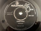 Beatles SOMETHING / COME TOGETHER 1969 Parlophone 45 rpm single South Africa VG+