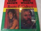Barry Brown & Willie Williams - Roots & Culture   Vinyl LP 1984  UPTEMPO