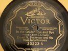 COUNTRY Victor 78 RPM Ernest V Stoneman - In The Golden Bye And Bye 20223 V+
