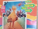 Sesame Street Follow That Bird First Movie Soundtrack Vinyl LP Record w/ Game