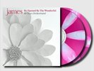 James Be Opened By The Wonderful Pink/White Pinwheel Ltd Ed Double Vinyl LP Pre
