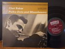 Chet Baker ‎– Polka Dots And Moonbeams Jazzland Paul Chambers Johnny Griffin VG+