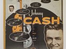 Johnny Cash With his hot and blue guitar Sun LP-1220 Record Album LP VG