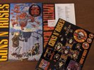Guns n' Roses Appetite for Destruction UK 1987 Vinyl w/rare unused sticker sheet