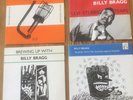 Billy Bragg vinyl bundle x 4. Life's a Riot, Levi Stubbs, Brewing Up, Taxman