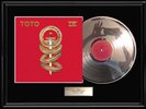 TOTO IV ALBUM FRAMED LP WHITE GOLD PLATINUM TONE RECORD NON RIAA AWARD RARE