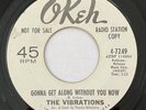 Northern Soul 45 / Vibrations “Gonna Get Along Without You Now” Okeh Promo HEAR