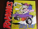 Ramones - We´re outta here - Doppel LP - Rot und blaues Vinyl - Empty Records