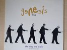GENESIS - Live / The Way We Walk (Vol 1: The Shorts) vinyl LP - GEN LP 4 - 1992