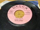 45 RECORD - JOHNNY CARROLL AND HOT ROCKS - HOT ROCK.  CRAZY CRAZY LOVIN