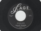 ROCKABILLY 45 - LONNIE BARRON  - TEENAGE QUEEN  -  HEAR 1956 SAGE