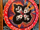 Rock and Roll Over Coloured VINYL LP +poster insert Kiss Excellent