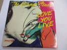 ROLLING STONES - LOVE YOU LIVE - 2LP VINYL REISSUE EX/EX 1988 DE AGOSTINI