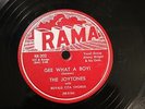 DOOWOP JOYTONES Gee What A Boy  RAMA 202 EE+  GIRL GROUP