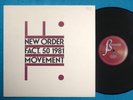 NEW ORDER Movement FACT 50 1st Press 1982 NM LP w/FACTORY INNER, ex-JOY DIVISION
