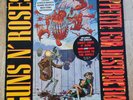 Guns N Roses LP Appetite For Destruction Geffen 1st Press BANNED 2X HYPE STICKER