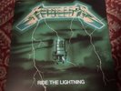 BERNETT SB 18026 RIDE THE LIGHTNING METALLICA FRENCH green LP Record Album no.22