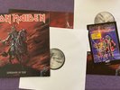 Iron Maiden rare 2LP live 1987 plus obi and insert