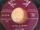 HEAR- ROCKABILLY STROLLER - DAVE GATES & The ACCENTS - LOVIN' AT NIGHT - ROBBINS