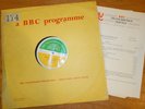 BBC TRANSCRIPTION SERVICE 'FROM DAYS OF YORE' 14 15 CN 137 VINYL RECORD LP