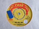 G.G. GROSSETT / DENNIS WALKS 'RUN GIRL RUN / THE DRIFTER' 45 UK CRAB 1969 SKA
