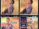 ELVIS PRESLEY Eight 1950s Picture Sleeve EPs - EXCELLENT CONDITION