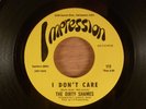 The Dirty Shames  I Don't Care/Makin' Love  RARE   Garage Punk