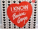 1962 ORIGINAL Girl Group R&B LP Barbara George I Know on AFO Records MINT-/MINT-