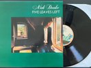 Nick Drake Five Leaves Left Vinyl Record Used LP Album Folk