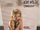 Kim Wilde Rare 1981 Fan Club Sleeve  45 CAMBODIA watching for shapes