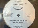 MUSIC VIEW RADIO SHOW 53/54 NEW MODEL ARMY laibach LOU REED xtc LYRES 1989