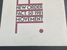 New Order Fact.50 1981 LP Movement Joy Division