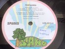 sparks. propaganda 1974 lp + inner (pink island rim ) orig vinyl synth pop