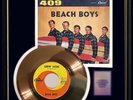 THE BEACH BOYS SURFIN' SAFARI 45 RPM GOLD RECORD RARE NON RIAA AWARD