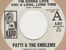 Patti & The Emblems I'm Gonna Love You A Long Long Time Kapp Demo  Soul Northern