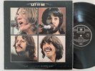 Beatles Let It Be Rare Israeli pressing LP Black/Silver Parlophone labels