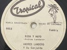 ANDRES LANDERO Y SU CONJUNTO   ROSA Y MAYO   ACORDEON CUMBIA  listen