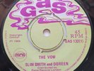 45 REGGAE / SLIM SMITH AND DOREEN / THE VOW / GAS / LISTEN