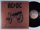 AC/DC For Those About To Rock ATLANTIC LP VG+ embossed gatefold m
