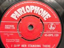 Beatles 45rpm single I saw her standing there . Indian Issue