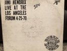 Jimi Hendrix - Live At The Forum LP Not TMOQ  VG 2 LP Gatefold Munia 4-25-70