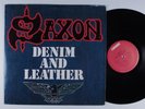 SAXON Denim And Leather CARRERE LP VG+ m
