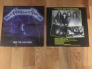 Metallica Ride the lightning megaforce lp 1984